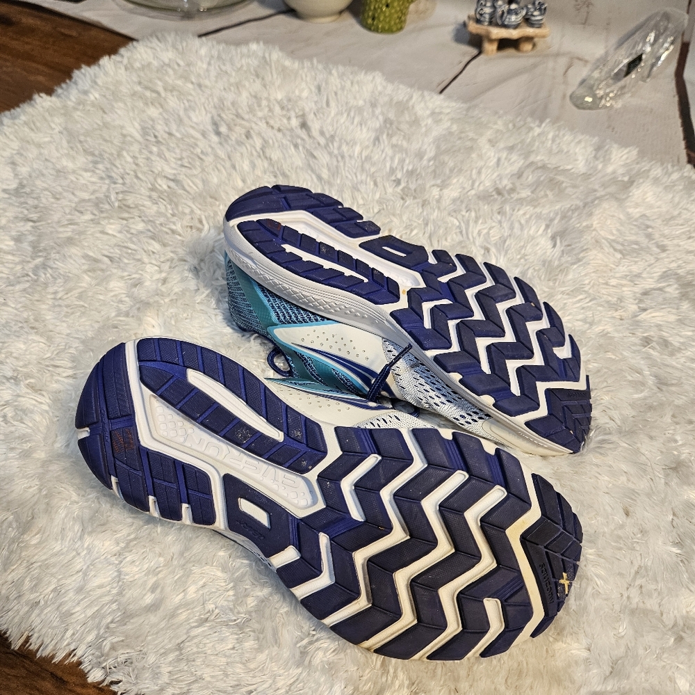 Saucony Ride ISO 2 Women's Running Shoes Blue White Athletic‎ Sneakers - Picture 8 of 8